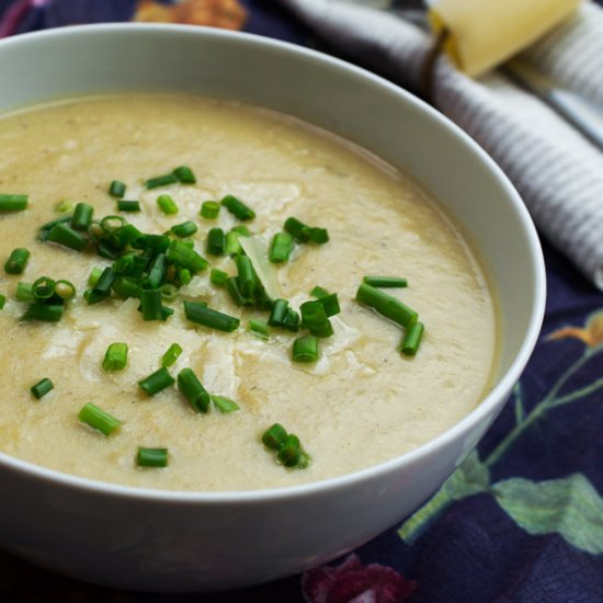 Broccoli, Potato and Turnip Soup