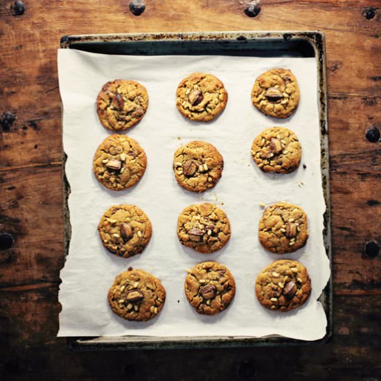 Peanut Butter Halloween Cookies