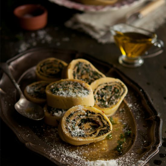 Spinach and Ricotta Rotolo