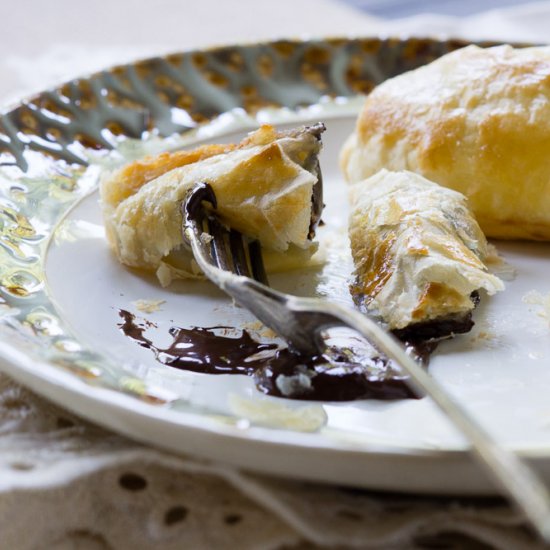 Halloween Candy Croissants