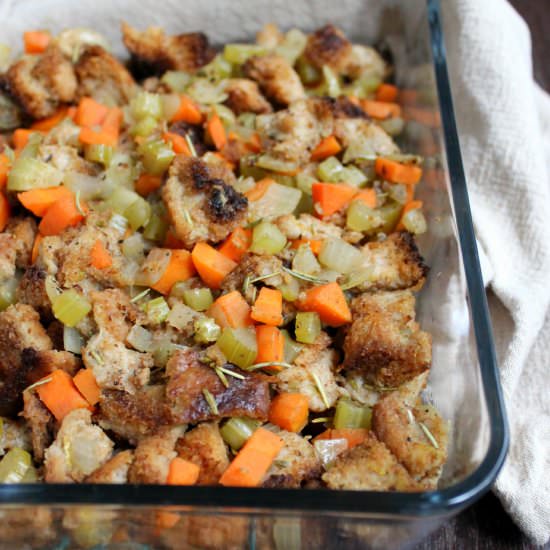 Rustic Holiday Stuffing