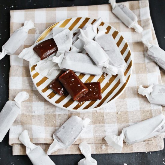 Homemade Salted Butter Caramels