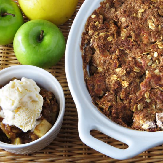 Maple Apple Crisp