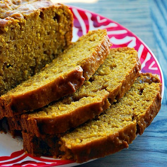 Persian-ish Spiced Pumpkin Bread