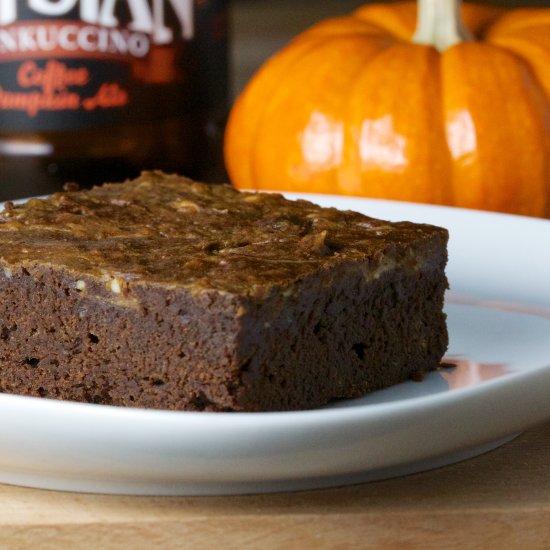 Pumpkin Beer Brownies