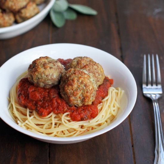 Turkey Sage Meatballs