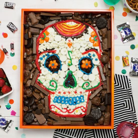 Day of the Dead Candy Party Tray