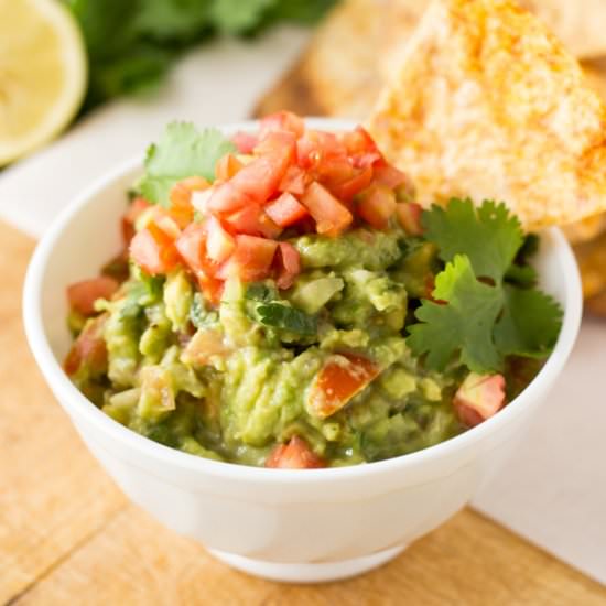 Tortillas with Tangy Guacamole