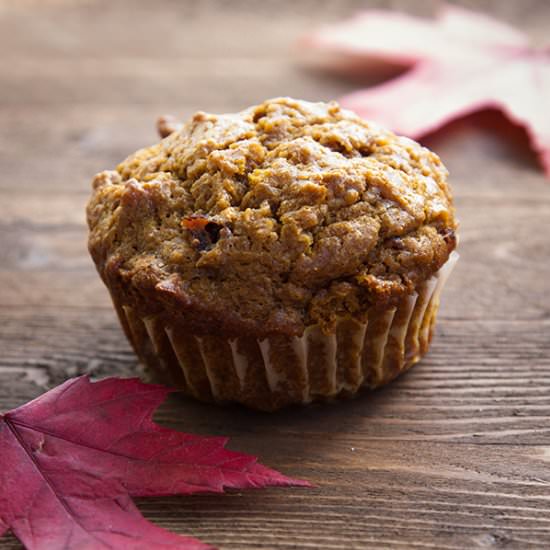 Pumpkin Cranberry Muffins