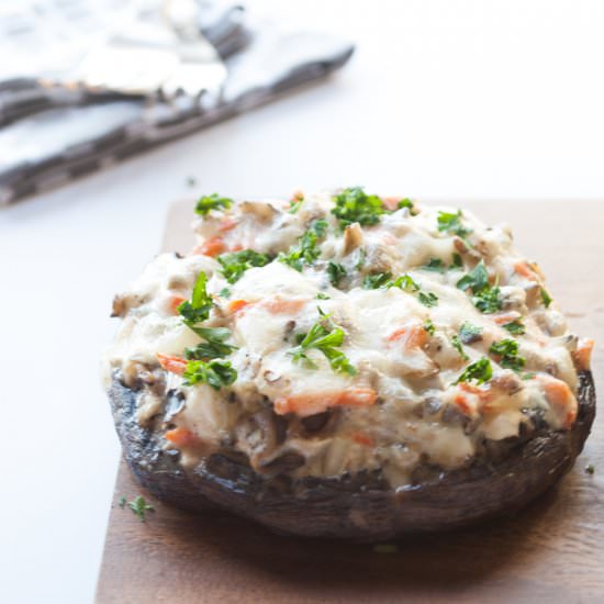 Wild Rice Casserole Mushrooms