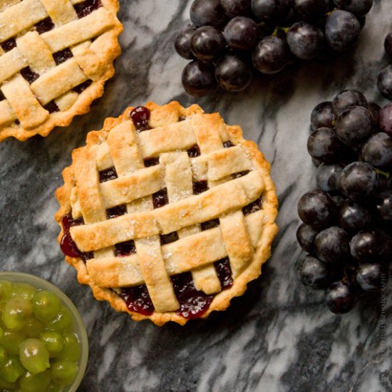 Concord Grape Tart