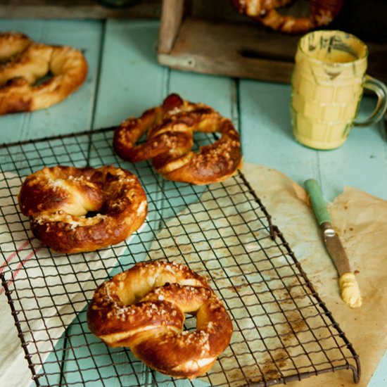 Homemade Soft Pretzels