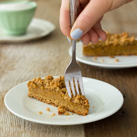 Pumpkin Pie Crumb Bars