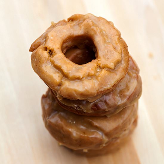 Old-Fashioned Pumpkin Spice Donuts