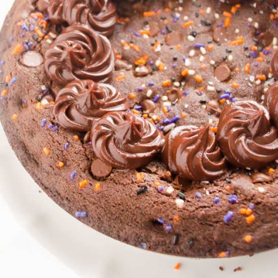 Death by Chocolate Cookie Cake