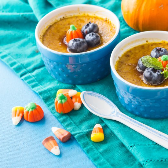 Paleo Pumpkin Creme Brulee