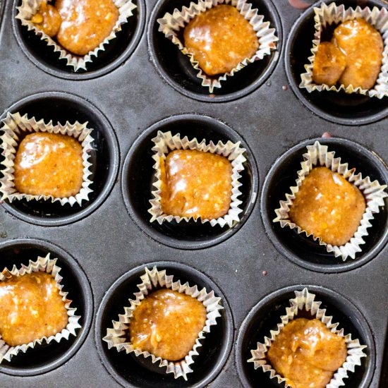 Vegan Caramel and Choc Caramel Cups