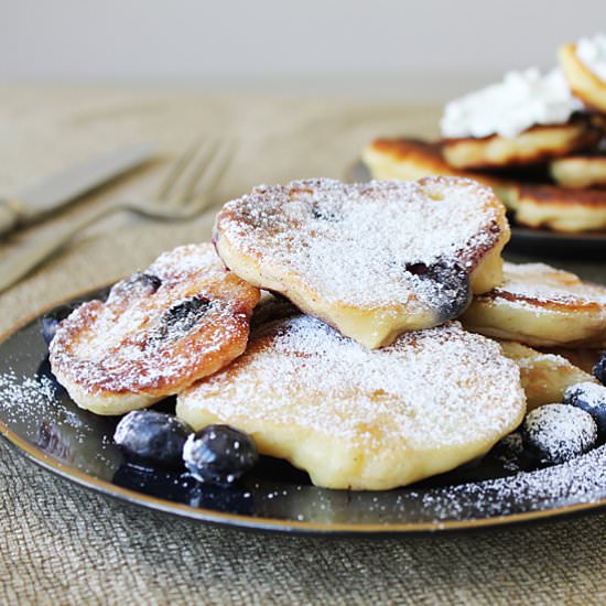 Oladyi – Kefir Pancakes