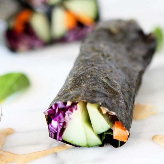 Nori Salad Wraps