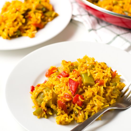 Vegan Spanish Paella