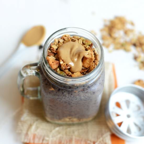 Pumpkin Berry Cashew Smoothie