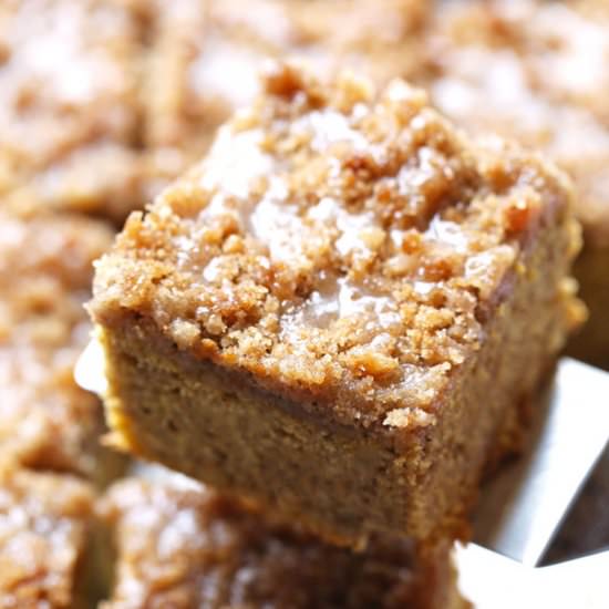 Cinnamon Streusel Pumpkin Cake