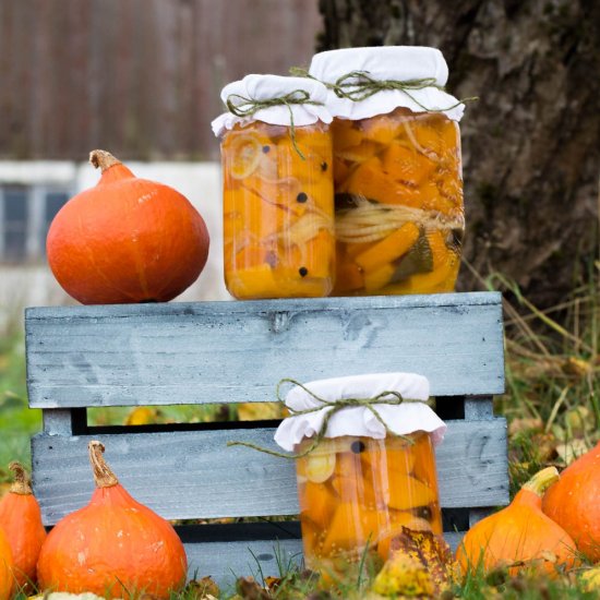 Pickled Winter Squash