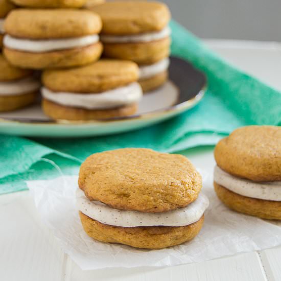 Pumpkin Whoopie Pies