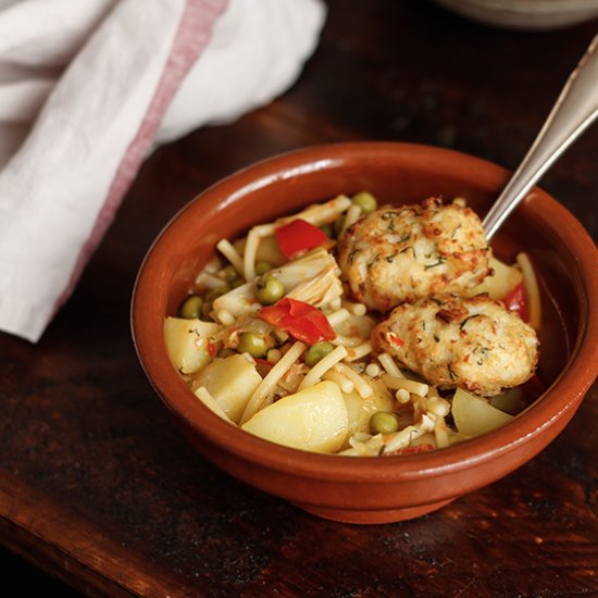 Soup with Codfish Balls