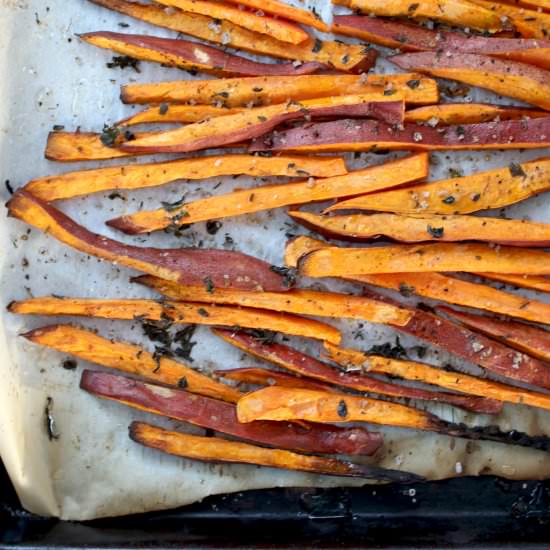 Roasted Sweet Potato Fries