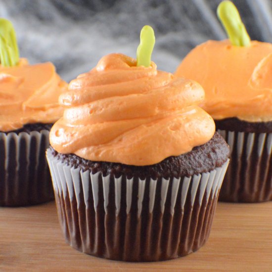 Orange Buttercream Pumpkins