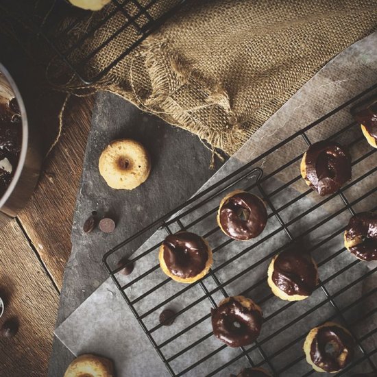 Peanut Butter Chocolate Donut