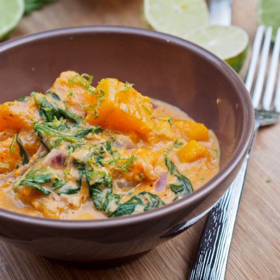 Vegan Butternut Squash Curry