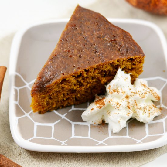 Steamed Pumpkin Crockpot Cake