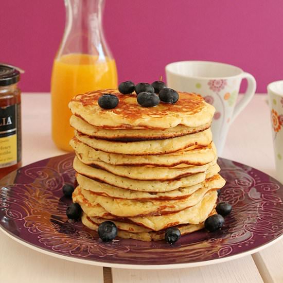 Lemon and Ricotta Pancakes