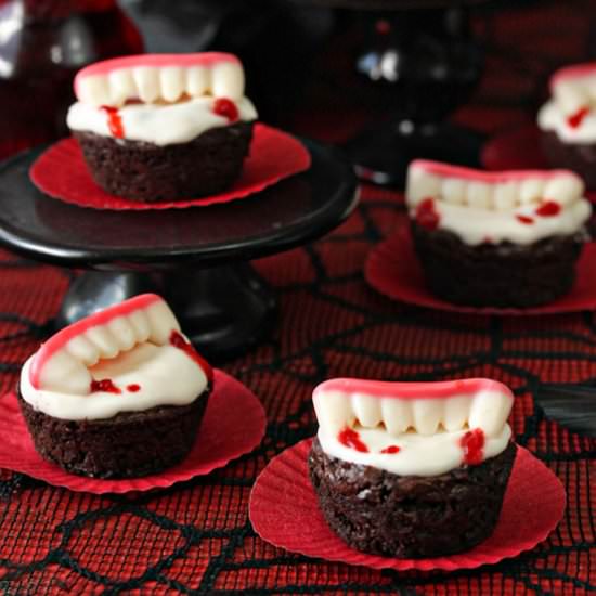 Vampire Bite Brownies