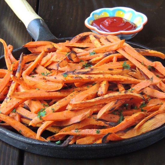 Cajun Spiced Sweet Potato Fries