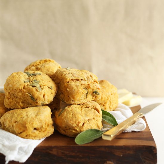 Pumpkin Sage Biscuits!