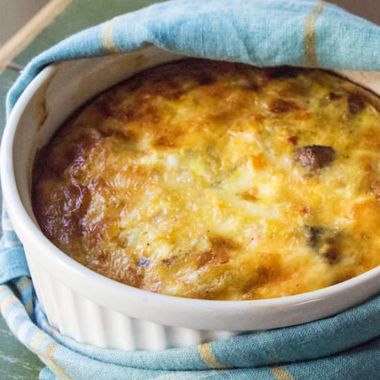 Egg, Butternut, & Hash Browns Bake