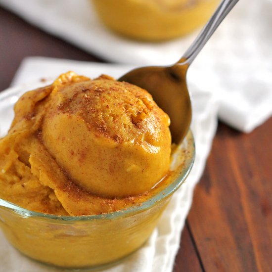 Dairy-Free Pumpkin Spice Ice Cream