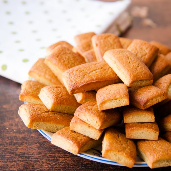 Green Tea Financier Cakes