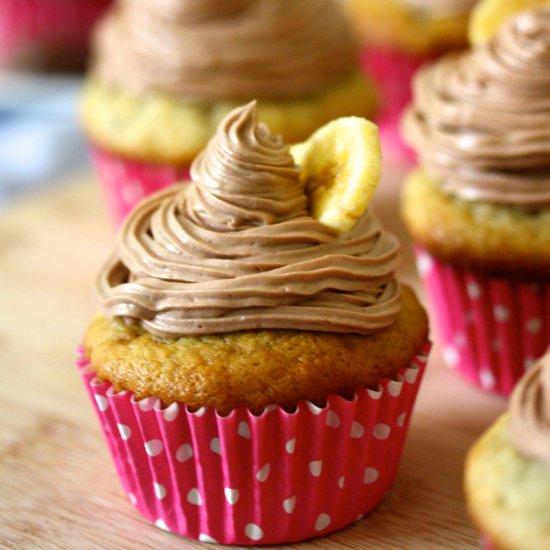 Banana & Nutella Muffin