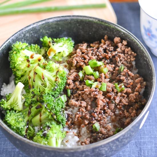 Korean Beef Bowl