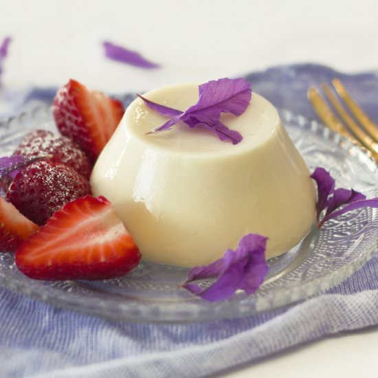 Honey & Lavender Panna Cotta