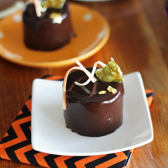 Pumpkin Spice Praline Entremet