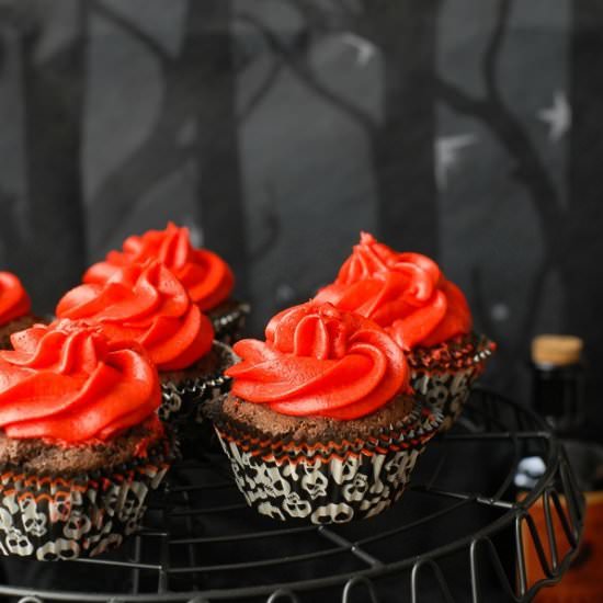 Red Devil Cupcakes