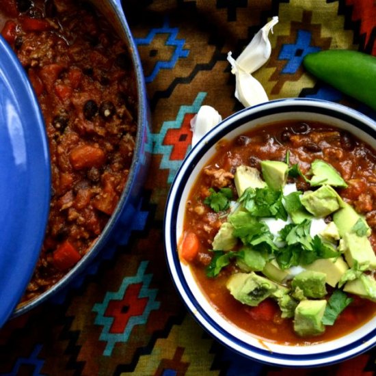 Fall Pumpkin Chili