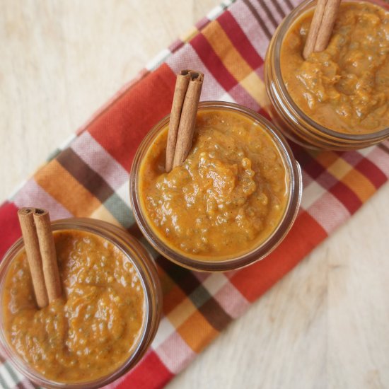 Pumpkin Pie Chia Seed Pudding