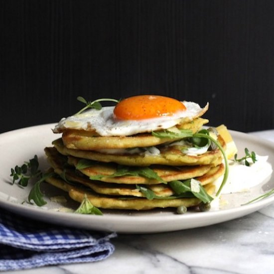 Avocado Pancake Stack