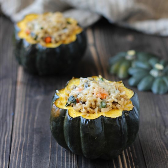 Baked Acorn Squash Bowls